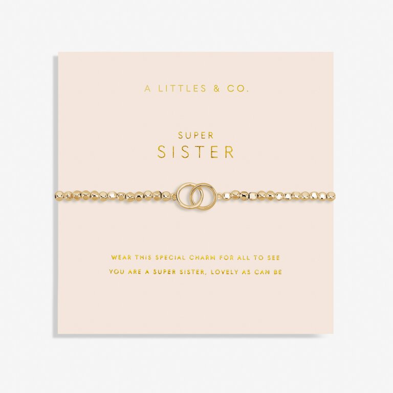 Forever Yours 'Super Sister' Bracelet in Gold-Tone Plating