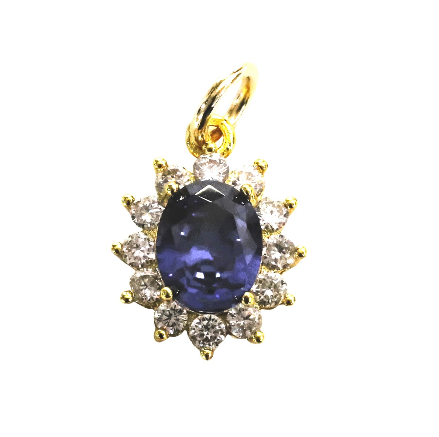 Gemstone Charm Sapphire