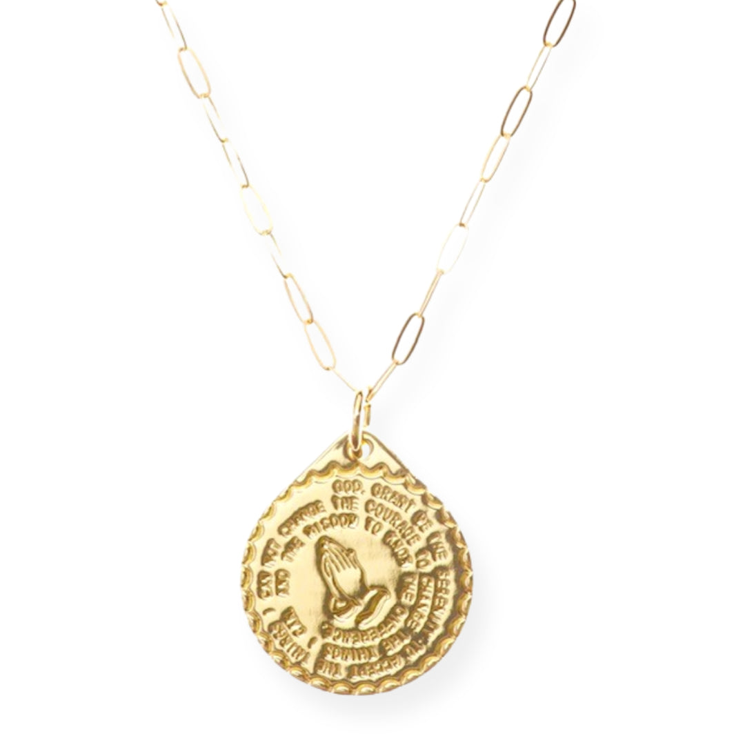 Lord's Prayer Medallion Chain