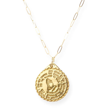 Lord's Prayer Medallion Chain