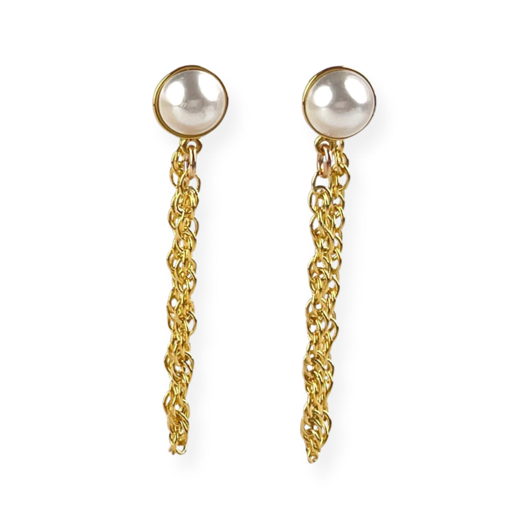 Pearl Ear Chains