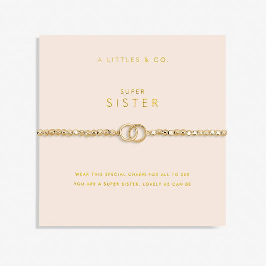 Forever Yours 'Super Sister' Bracelet in Gold-Tone Plating